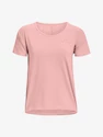 Dames T-shirt Under Armour  Rush Energy SS-PNK