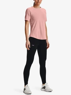 Dames T-shirt Under Armour  Rush SS-PNK S