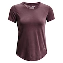 Dames T-shirt Under Armour  Streaker SS Ash Plum XS