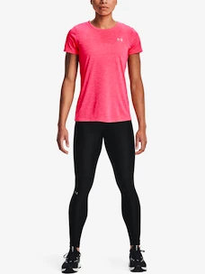 Dames T-shirt Under Armour  Tech SSC - Twist-PNK XS