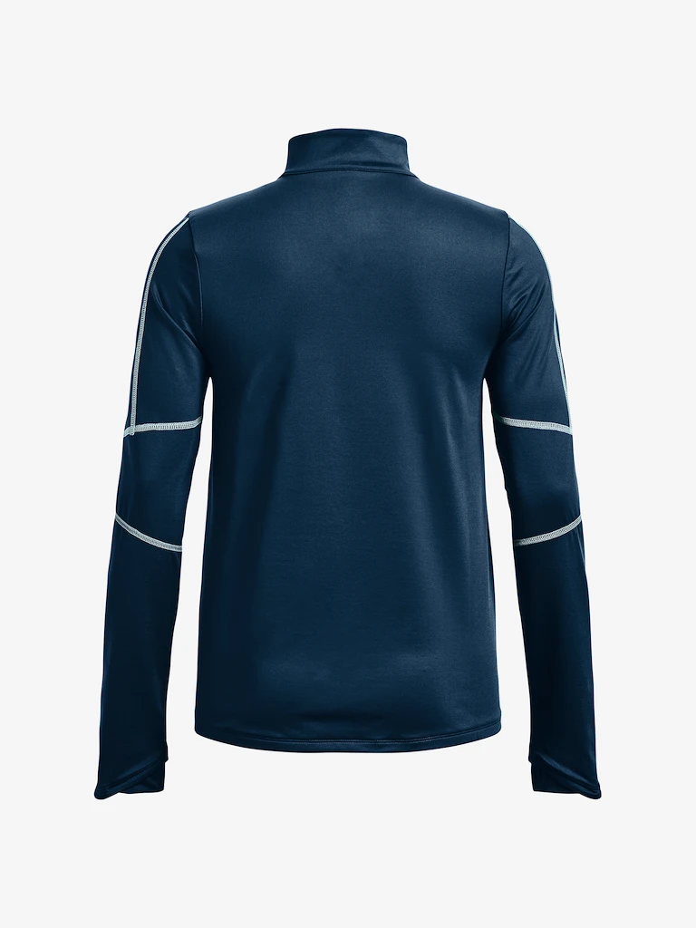 Dames T-shirt Under Armour  Train CW 1/2 Zip-BLU