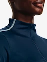 Dames T-shirt Under Armour  Train CW 1/2 Zip-BLU