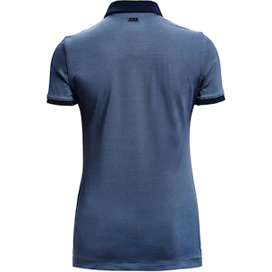 Dames T-shirt Under Armour  Zinger SS Novelty Polo Mineral Blue XS