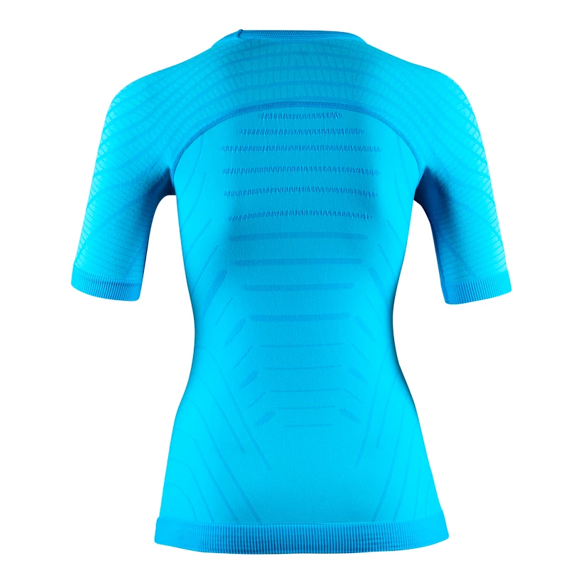 Dames T-shirt UYN  Motyon 2.0 UW Shirt SS Aquarius XS