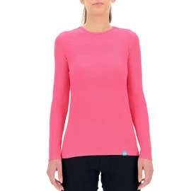 Dames T-shirt UYN Natural Training OW Shirt LS Pink Yarrow
