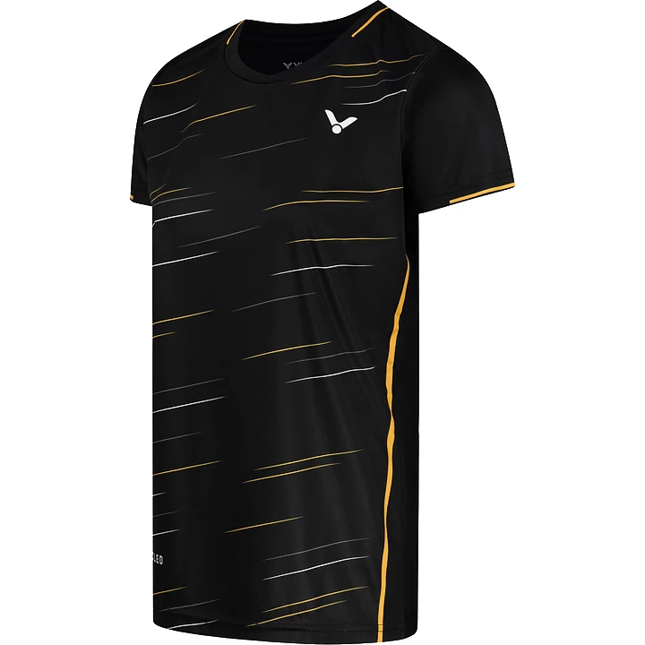 Dames T-shirt Victor  T-24100 C Black
