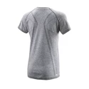 Dames T-shirt Wilson Power Seamless Crew Dark Grey