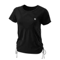 Dames T-shirt Wilson Power Seamless Crew II W Black