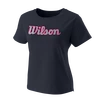 Dames T-shirt Wilson Script Eco Cotton Tee W India Ink  M