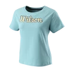 Dames T-shirt Wilson Script Eco Cotton Tee W Reef