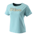 Dames T-shirt Wilson Script Eco Cotton Tee W Reef