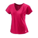 Dames T-shirt Wilson  Training V-Neck II W Love