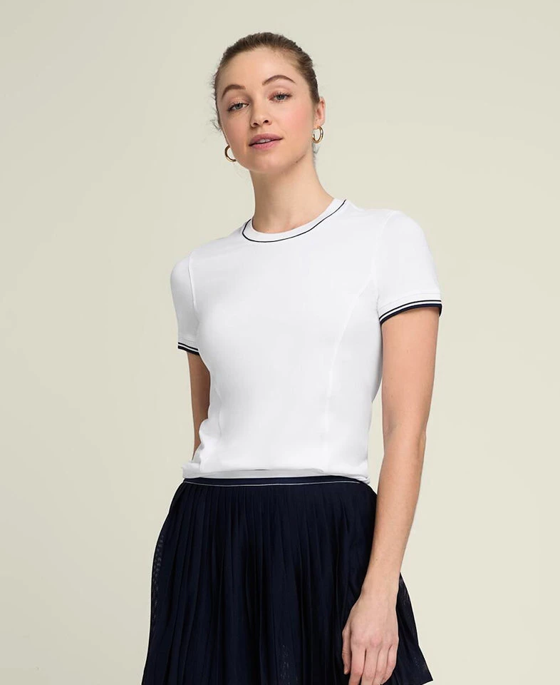 Dames T-shirt Wilson  W Team Seamless Tee Bright White