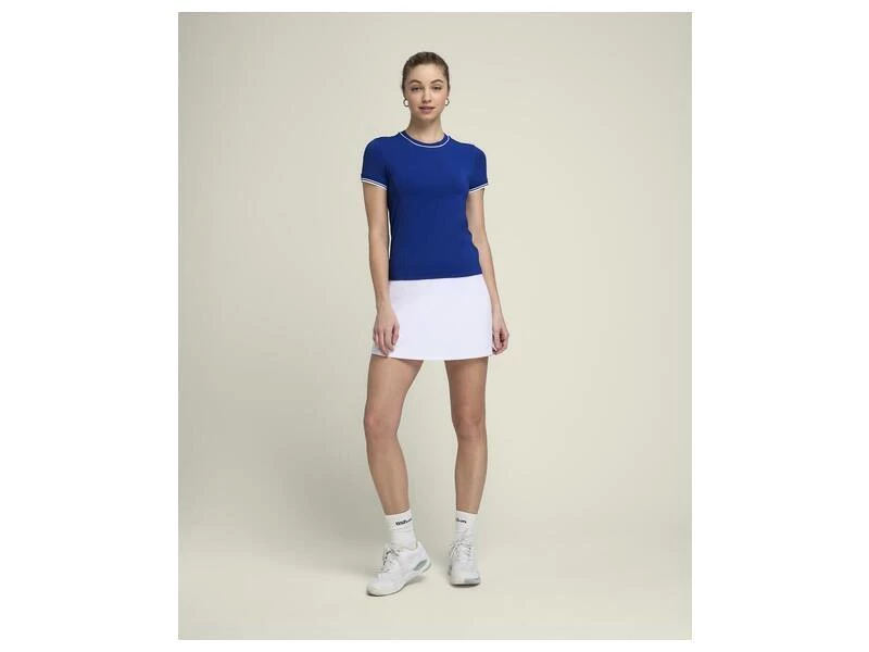 Dames T-shirt Wilson  W Team Seamless Tee Royal Blue