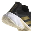 Dames tennisschoenen adidas  Barricade W Core Black/Gold Met/Carbon