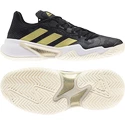 Dames tennisschoenen adidas  Barricade W Core Black/Gold Met/Carbon