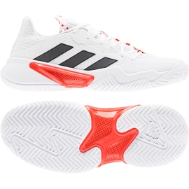 Dames tennisschoenen adidas Barricade W White/Black/Red