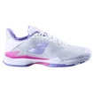 Dames tennisschoenen Babolat Jet Tere All Court Women White/Lavender