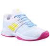 Dames tennisschoenen Babolat Propulse Fury Clay White/Sulphur Spring