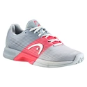 Dames tennisschoenen Head Revolt Pro 4.0 AC Grey/Coral