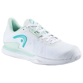 Dames tennisschoenen Head Sprint Pro 3.5 Clay White/Aqua