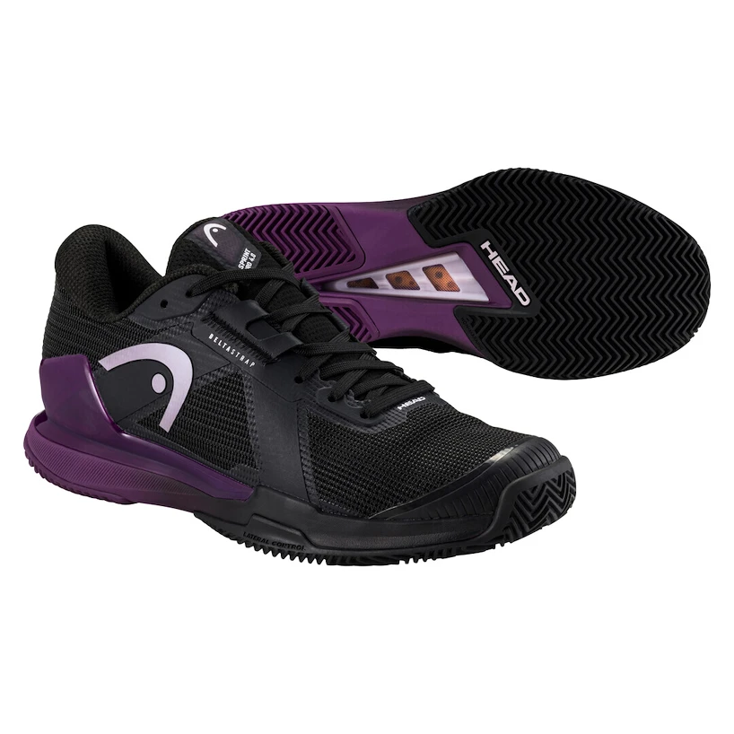 Dames tennisschoenen Head Sprint Pro 4.0 Clay Women Black