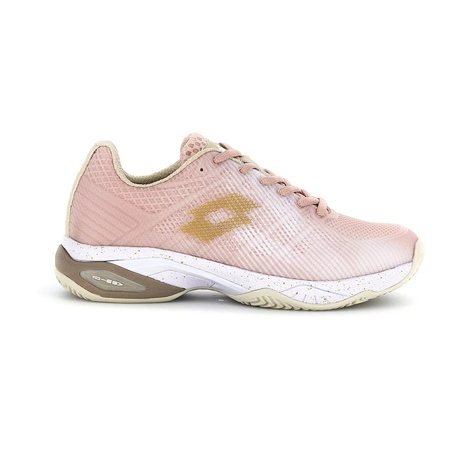 Dames tennisschoenen Lotto Mirage 300 III Clay W All White/Light Platino