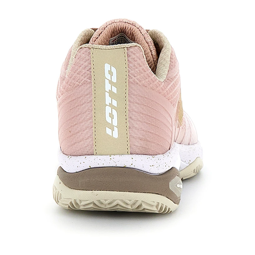 Dames tennisschoenen Lotto Mirage 300 III Clay W All White/Light Platino