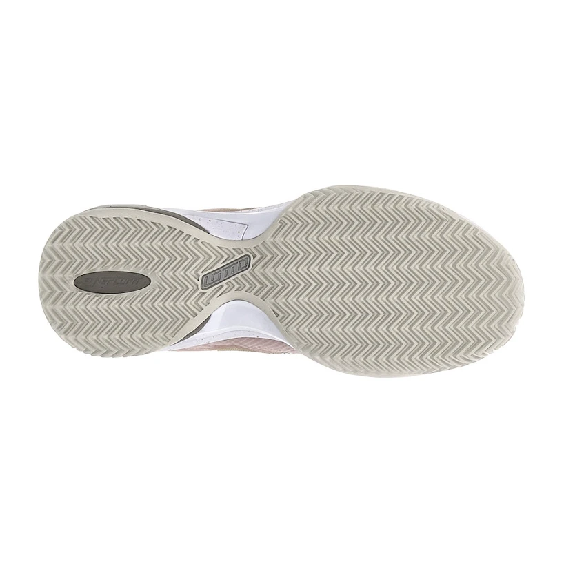 Dames tennisschoenen Lotto Mirage 300 III Clay W All White/Light Platino