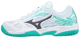 Dames tennisschoenen Mizuno Break Shot 3 Clay White/Iron Gate