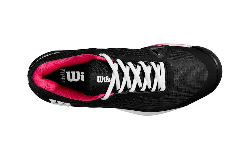 Dames tennisschoenen Wilson Rush Pro 4.0 W Clay Black/Hot Pink  EUR 38 2/3