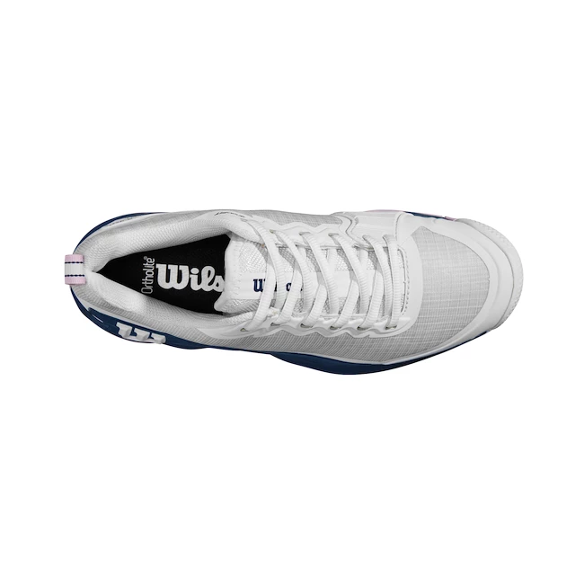 Dames tennisschoenen Wilson Rush Pro 4.5 Clay W White/Ensign Blue