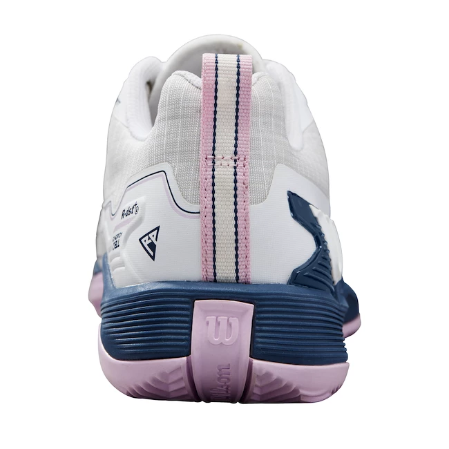 Dames tennisschoenen Wilson Rush Pro 4.5 Clay W White/Ensign Blue