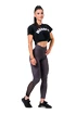 Dames top Nebbia  Fit & Sporty Crop Top 583 black