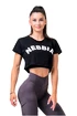Dames top Nebbia  Fit & Sporty Crop Top 583 black