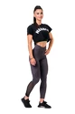 Dames top Nebbia  Fit & Sporty Crop Top 583 black
