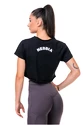 Dames top Nebbia  Fit & Sporty Crop Top 583 black