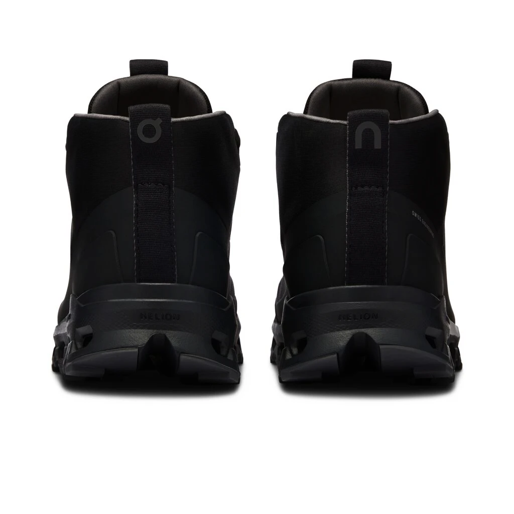 Dames vrijetijdsschoenen On Cloudroam Waterproof Black/Eclipse