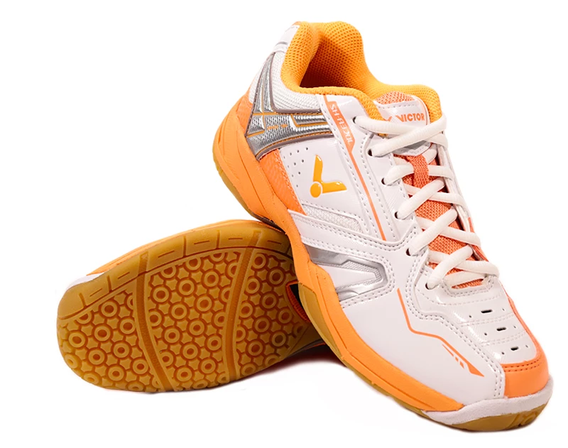 Dames zaalschoenen Victor  SH-A320L White/Orange