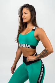 Damesbeha Nebbia Sportbeha met medium ondersteuning ICONIC Green