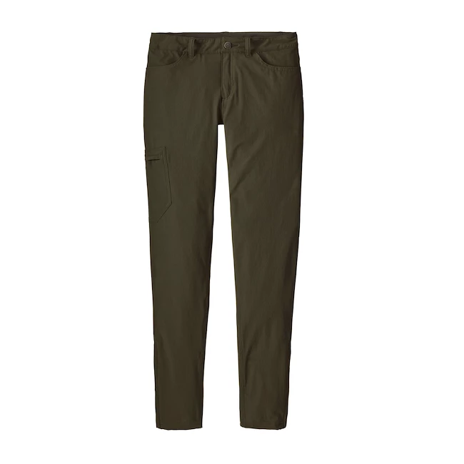 Damesbroek Patagonia  Skyline Traveler Pants Basin Green 4