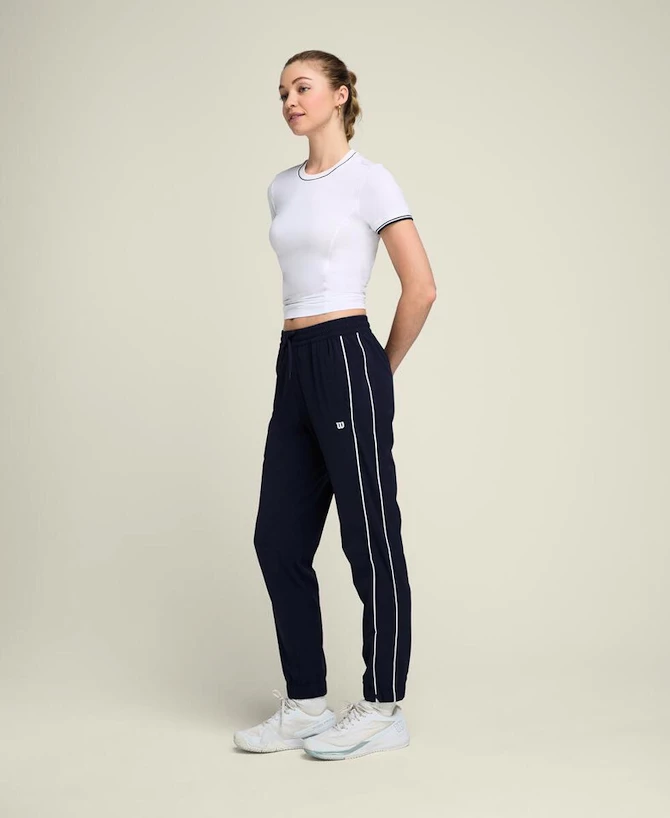 Damesbroek Wilson  W Team Warm-Up Pant Classic Navy