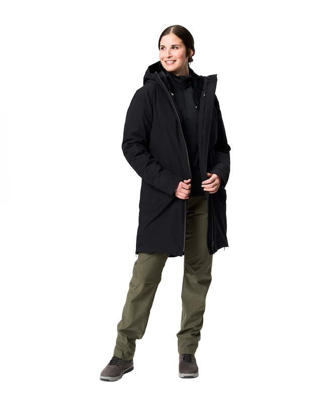Damesjas VAUDE  Wo Mineo Coat III Black 40