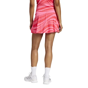 Damesrok adidas  Club Graphic Skirt Lucid Pink S