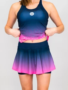 Damesrok BIDI BADU  Colortwist Printed Wavy Skort Pink/Dark Blue