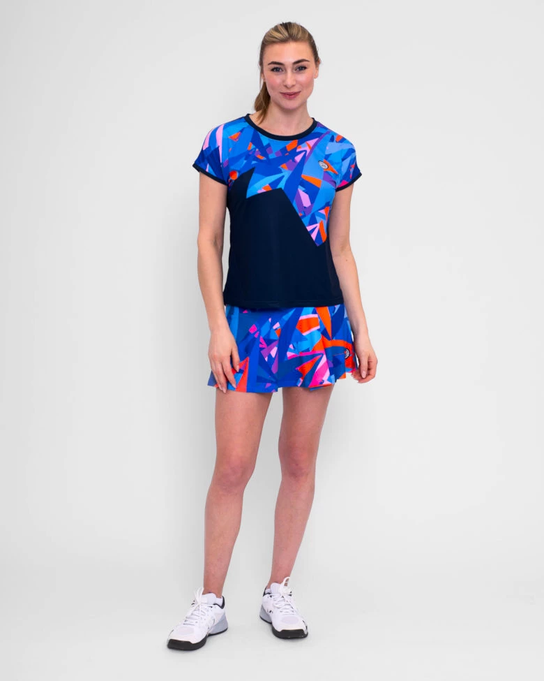 Damesrok BIDI BADU  Spike Printed Wavy Skort