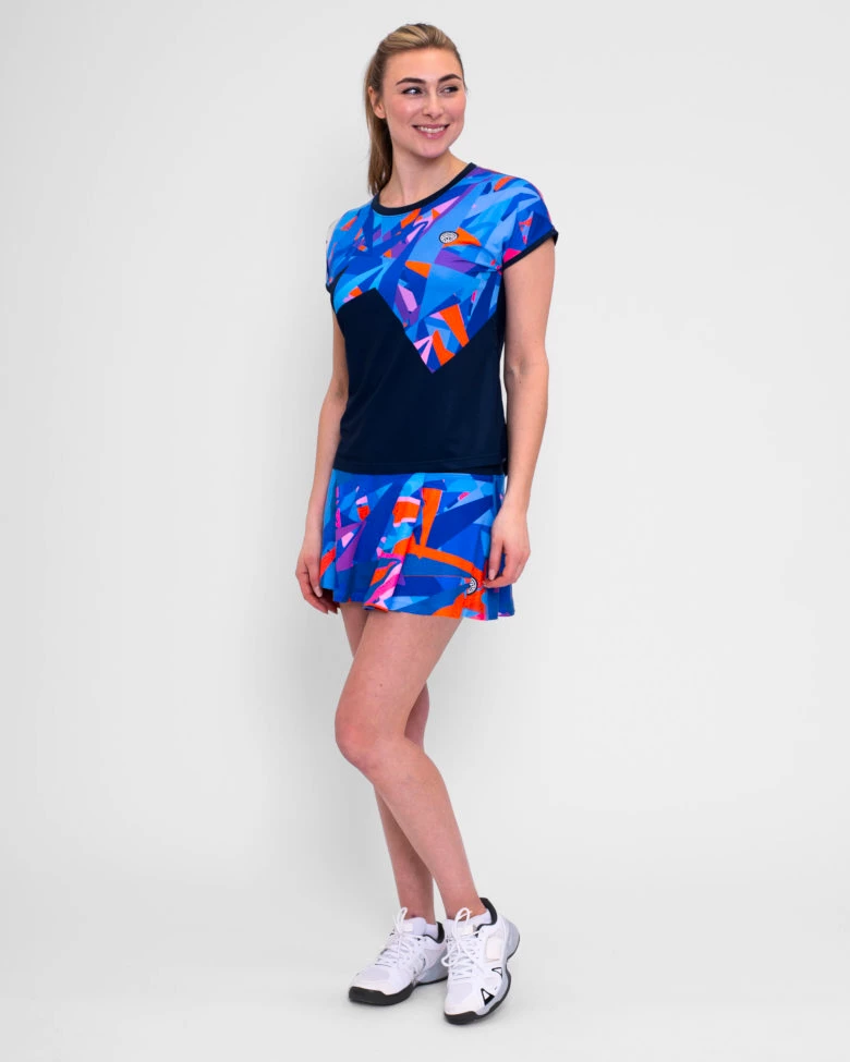 Damesrok BIDI BADU  Spike Printed Wavy Skort