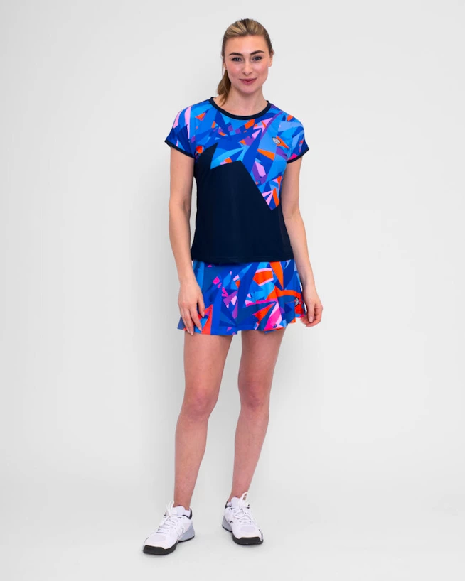 Damesrok BIDI BADU  Spike Printed Wavy Skort M