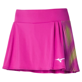 Damesrok Mizuno Printed Flying skirt Fuchsia fedora