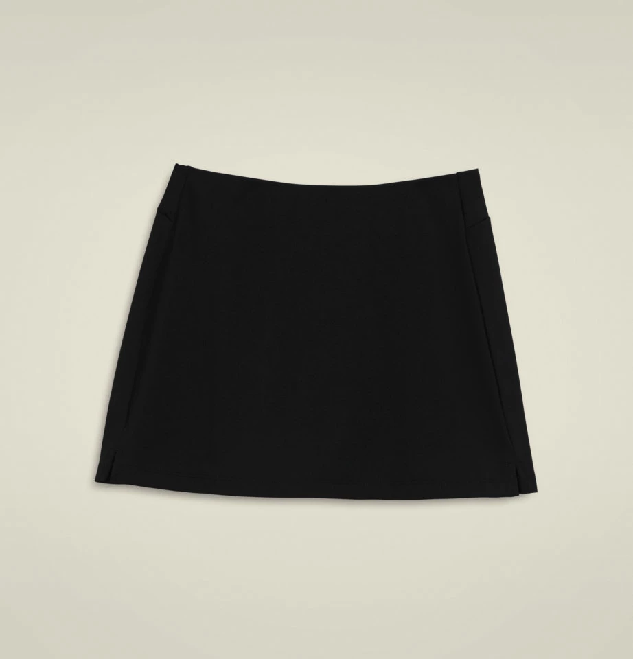 Damesrok Wilson  W Team Flat Front Skirt Black